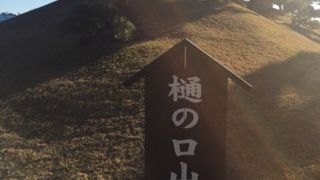 浜離宮の山型の山