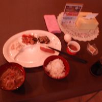 バイキングの朝食です。