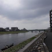 長良川沿い