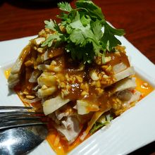 四川風よだれ鶏