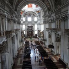 見下ろした大聖堂