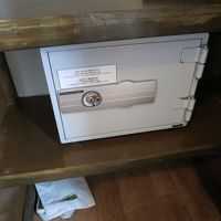 クローゼットの中にセーフティーボックスあり