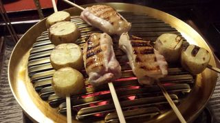 自然の中で美味しいものを食す