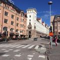 ヘルシンキ中央駅前にある便利な高級ホテルです。