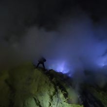 私も登りました！（ただここはちょっと危険）