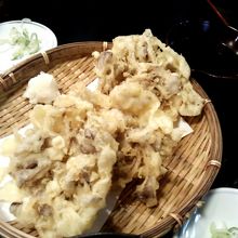 マイタケ天ぷら