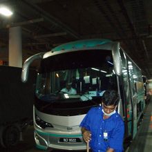 ＫＬセントラルから約５０分で空港へ・・・