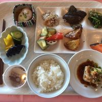 朝食バイキングは楽しい！