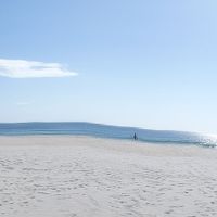 ホテル前ビーチ