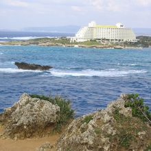 ＡＮＡのホテルが見える