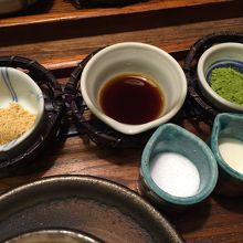 トッピングたち