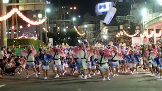 街全体が阿波おどり