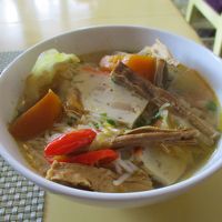 朝食バイキングのフォー