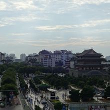 鐘楼から見た鼓楼