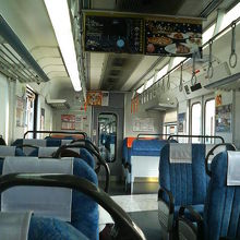 豊橋駅から名古屋の手前まではそこそこ空席が。