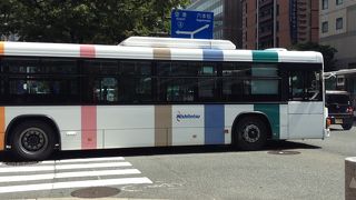 福岡空港国際線直行バス発見しました～。