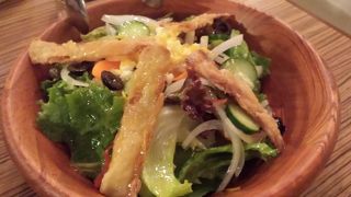 ドレッシングが美味しい