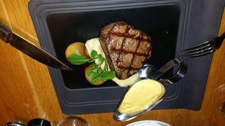 美味しいステーキ