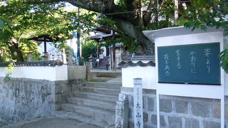 ユニークな、見ざる・聞かざる・言わざる、の石像があります！