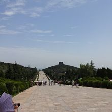 反対側に見える狼煙台