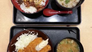 上りパーキングエリア名鉄レストハウスでランチを食べました