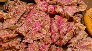 山形牛の熟成肉が美味しい！ボリュームたっぷり