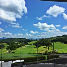 クラブハウスから