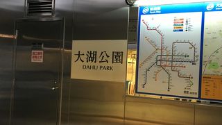台北地下鉄で一番好きな車窓がある駅