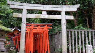 鳥居が見どころ
