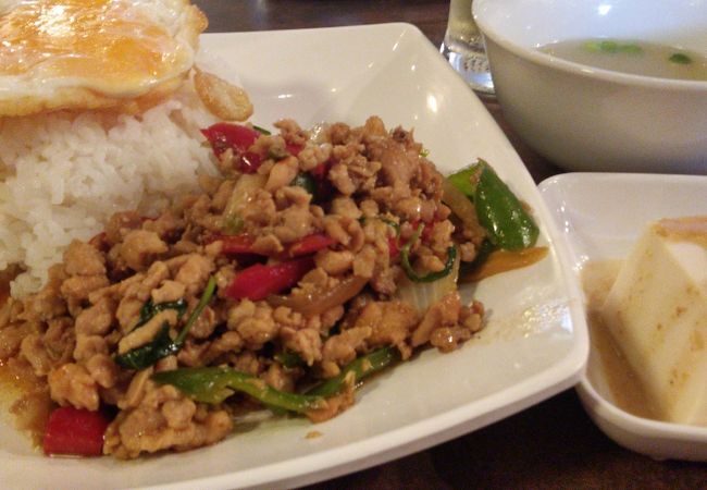 タイ料理がワンコインでたべられます！