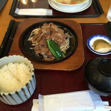 ジンギスカン定食