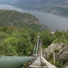 Flørli 4444　世界一長い木製の階段