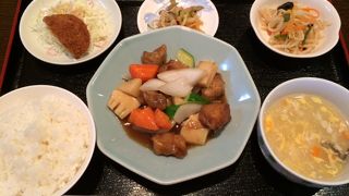 ランチがリーズナブルです