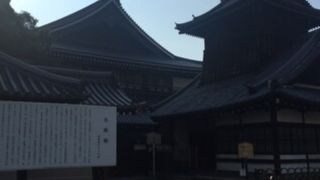 西本願寺の端