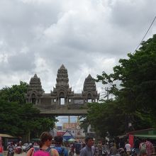 国境（カンボジア側）