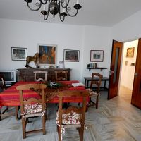 居間　冬は少し寒かった