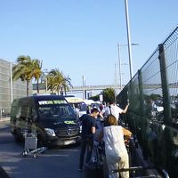 シャトルバス乗り場