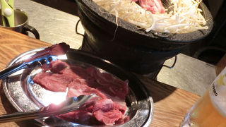 帯広でジンギスカン