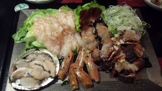 しゃぶしゃぶが美味しい