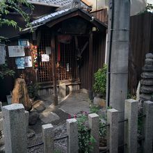 明智光秀の首塚にて