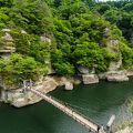 奇岩の様は絶景の一言。