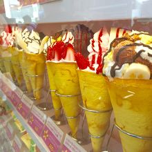 サンタモニカクレープ   クレープ食品サンプル