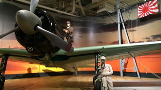 零戦を見てみたいと思って行きました☆