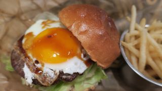 とてもおいしいハンバーガー