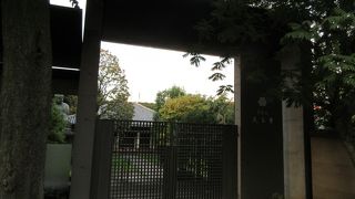 谷中霊園の一角