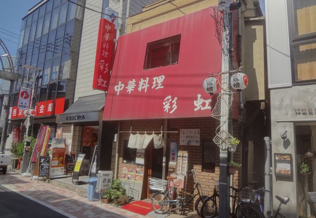 地元色の強い中華料理店