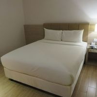 きれいで、シンプルな客室