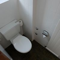 トイレとシャワールームは同じ空間