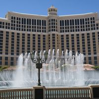 有名な噴水ショー