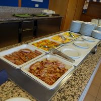 朝食の一部、色々あり、美味しかったです